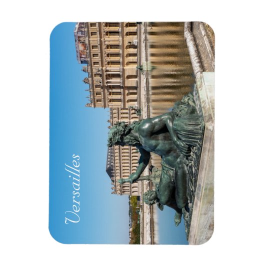 Standbeeld Le Rhone in de tuin van het kasteel van Magneet (Verticaal)