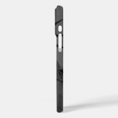 standbeeld liberty grijs Case-Mate iPhone case (Achterkant / Links)