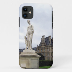standbeeld op de Louvre-gronden Case-Mate iPhone Case