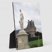 standbeeld op de Louvre-gronden Fotoplaat (Zijkant)