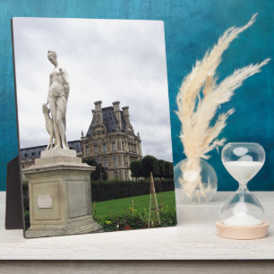 standbeeld op de Louvre-gronden Fotoplaat