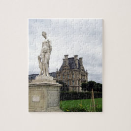 standbeeld op de Louvre-gronden Legpuzzel