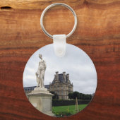 standbeeld op de Louvre-gronden Sleutelhanger (Voorkant)