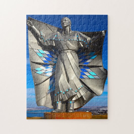 Standbeeld South Dakota. Legpuzzel (Verticaal)