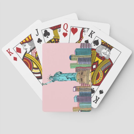 standbeeld speelkaarten (Achterkant)