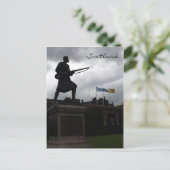 standbeeld stirling castle briefkaart (Staand voorkant)