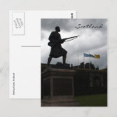 standbeeld stirling castle briefkaart (Voorkant / Achterkant)