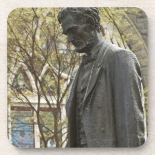 Standbeeld van Abraham Lincoln, Portland, Oregon Bier Onderzetter