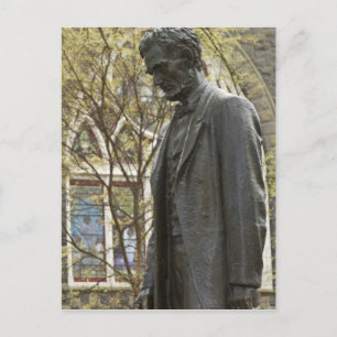 Standbeeld van Abraham Lincoln, Portland, Oregon Briefkaart