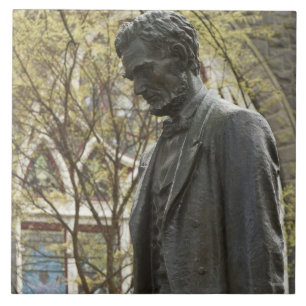 Standbeeld van Abraham Lincoln, Portland, Oregon Tegeltje