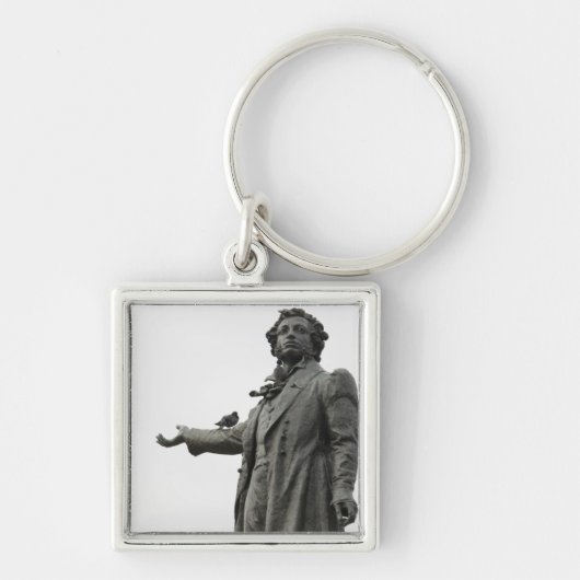 Standbeeld van Alexander Poesjkin, Sint-Petersburg Sleutelhanger (Voorkant)