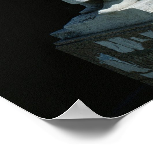 standbeeld van Averroës Poster (Hoek)