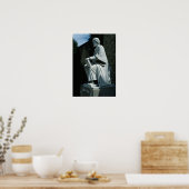 standbeeld van Averroës Poster (Keuken)