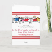 Standbeeld van Bijgewerkte Vrijheid - Valentijn Feestdagen Kaart (Achterkant)