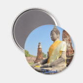 Standbeeld van Boeddha Magneet (Voorkant / Achterkant)