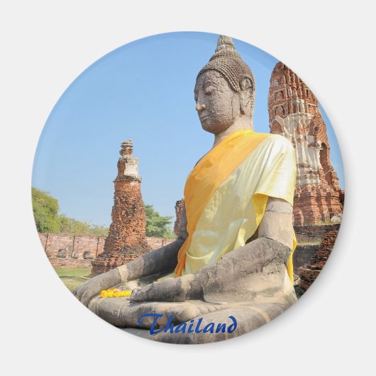 Standbeeld van Boeddha Magneet (Voorkant)