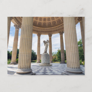 Standbeeld van Cupido, Tempel van de liefde in Ver Briefkaart