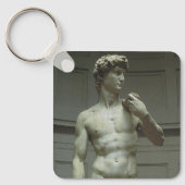 Standbeeld van David door Michelangelo Sleutelhanger (Voorkant)