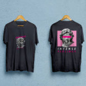 Standbeeld van David met bril intense gevoelens T-shirt