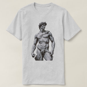 Standbeeld van David T-shirt