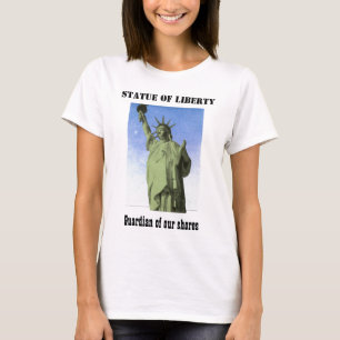 Standbeeld van de Beschermer van de Vrijheid van T-shirt