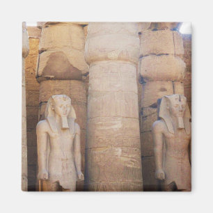 Standbeeld van de farao Ramses II, Luxor Tempel Magneet