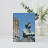 Standbeeld van de godin Diana in Pompeii Briefkaart (Staand voorkant)