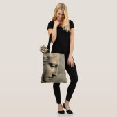 standbeeld van de hoofdboog tote bag (Op model)