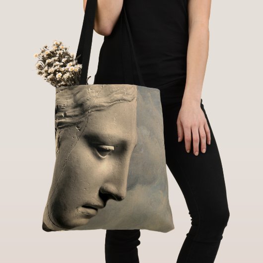 standbeeld van de hoofdboog tote bag (Dichtbij)