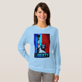 Standbeeld van de T-shirts van de Vrijheid (Voorkant volledig)
