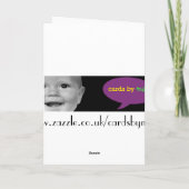 Standbeeld van de Valentijnse Kaart van de (Achterkant)