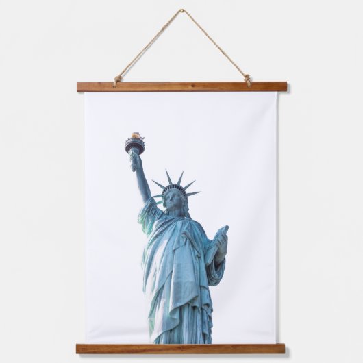 Standbeeld van de Vrijheid Hangend Wandkleed (Voorkant)