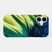 standbeeld van de vrijheid iPhone 16 hoesje (Achterkant horizontaal)