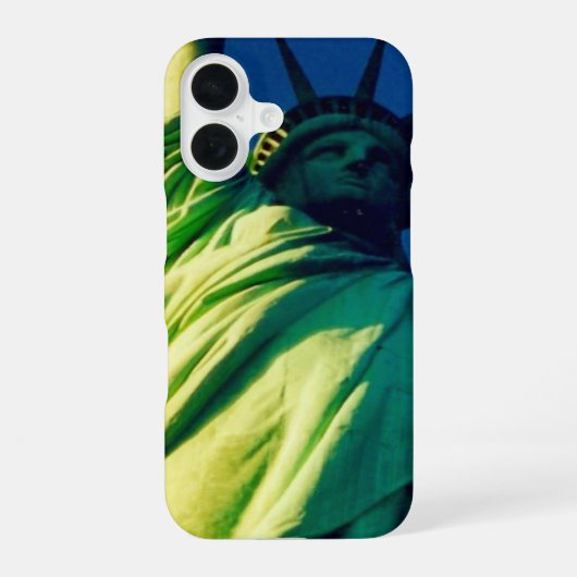 standbeeld van de vrijheid iPhone 16 hoesje (Achterkant)