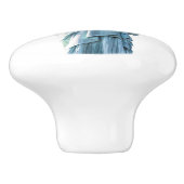 Standbeeld van de Vrijheid Keramische Knop (Zijkant)