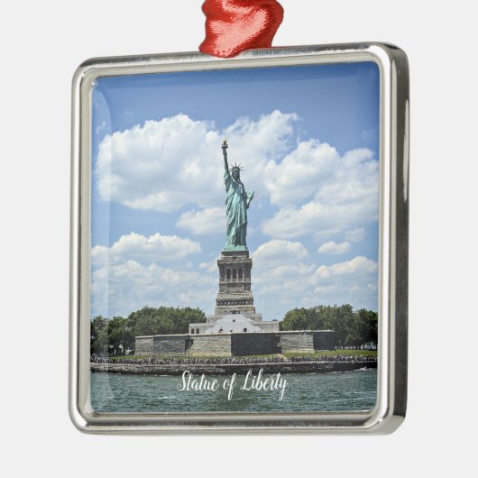 Standbeeld van de Vrijheid, Liberty Island, Metalen Ornament (Links)