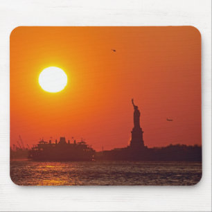 Standbeeld van de Vrijheid, New York Harbor, NY, U Muismat