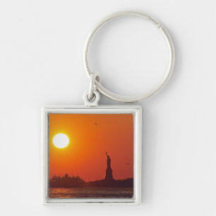 Standbeeld van de Vrijheid, New York Harbor, NY, U Sleutelhanger