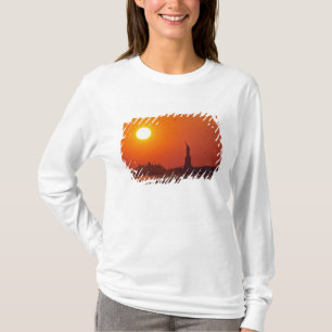Standbeeld van de Vrijheid, New York Harbor, NY, U T-shirt