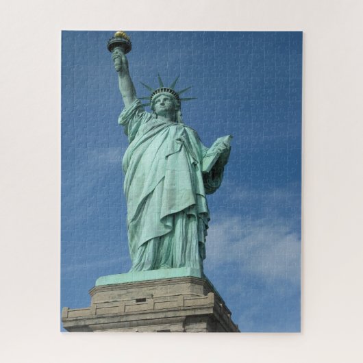 Standbeeld van de Vrijheid New York. Legpuzzel (Verticaal)