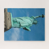 Standbeeld van de Vrijheid New York. Legpuzzel (Horizontaal)