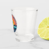Standbeeld van de Vrijheid New York Shot Glas (Rechts)