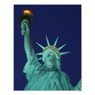Standbeeld van de Vrijheid, New York, VS 5 Foto Afdruk