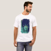 Standbeeld van de Vrijheid, New York, VS 5 T-shirt (Voorkant volledig)