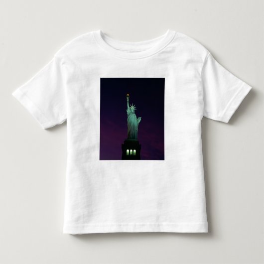 Standbeeld van de Vrijheid, New York, VS 7 Kinder Shirts (Voorkant)