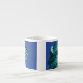 Standbeeld van de Vrijheid, New York, VS 8 Espresso Kop (Voorkant)