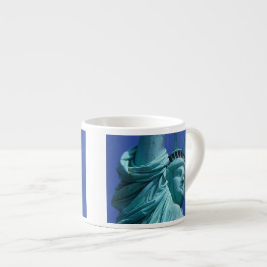 Standbeeld van de Vrijheid, New York, VS 8 Espresso Kop (Voorkant rechts)