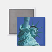 Standbeeld van de Vrijheid, New York, VS 8 Magneet (Voorkant / Achterkant)