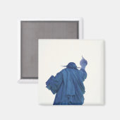 Standbeeld van de Vrijheid, New York, VS RF) Magneet (Voorkant / Achterkant)