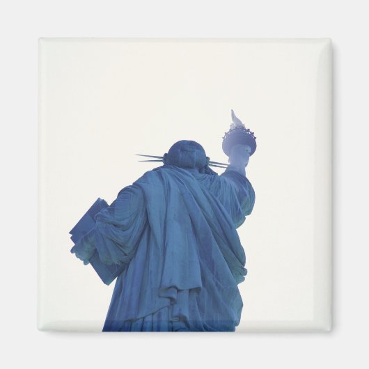 Standbeeld van de Vrijheid, New York, VS RF) Magneet (Voorkant)